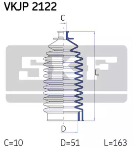 Фото VKJP2122 Комплект пыльника SKF {forloop.counter}}